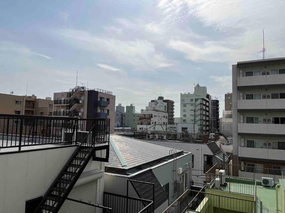 503 Oshiage Sta 3Mins Walk! Wi-Fi & Elevator 4Pax Apartment Tokyo Ngoại thất bức ảnh