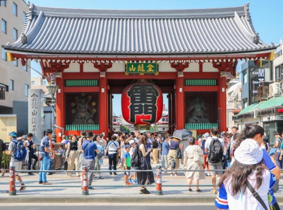 503 Oshiage Sta 3Mins Walk! Wi-Fi & Elevator 4Pax Apartment Tokyo Ngoại thất bức ảnh